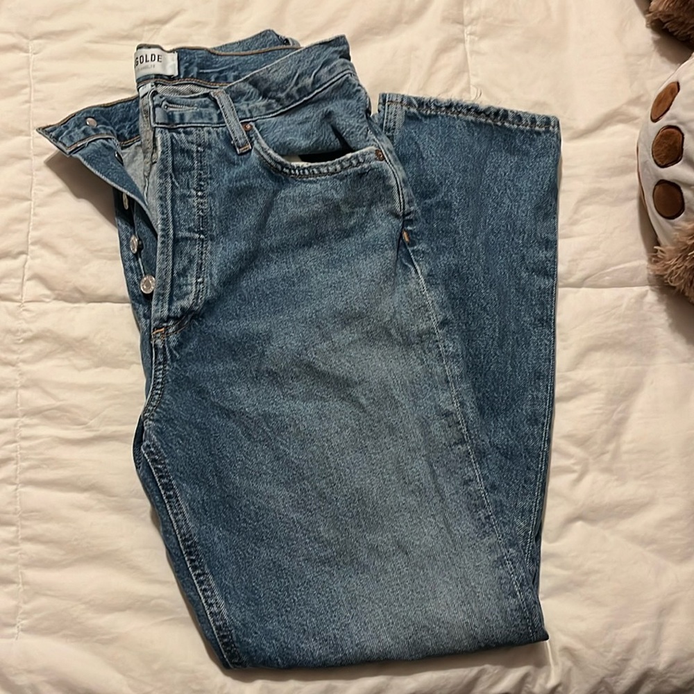 Agolde Jeans Riley Crop - Picture 4 of 4